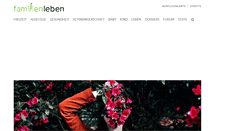 Desktop Screenshot of familienleben.ch